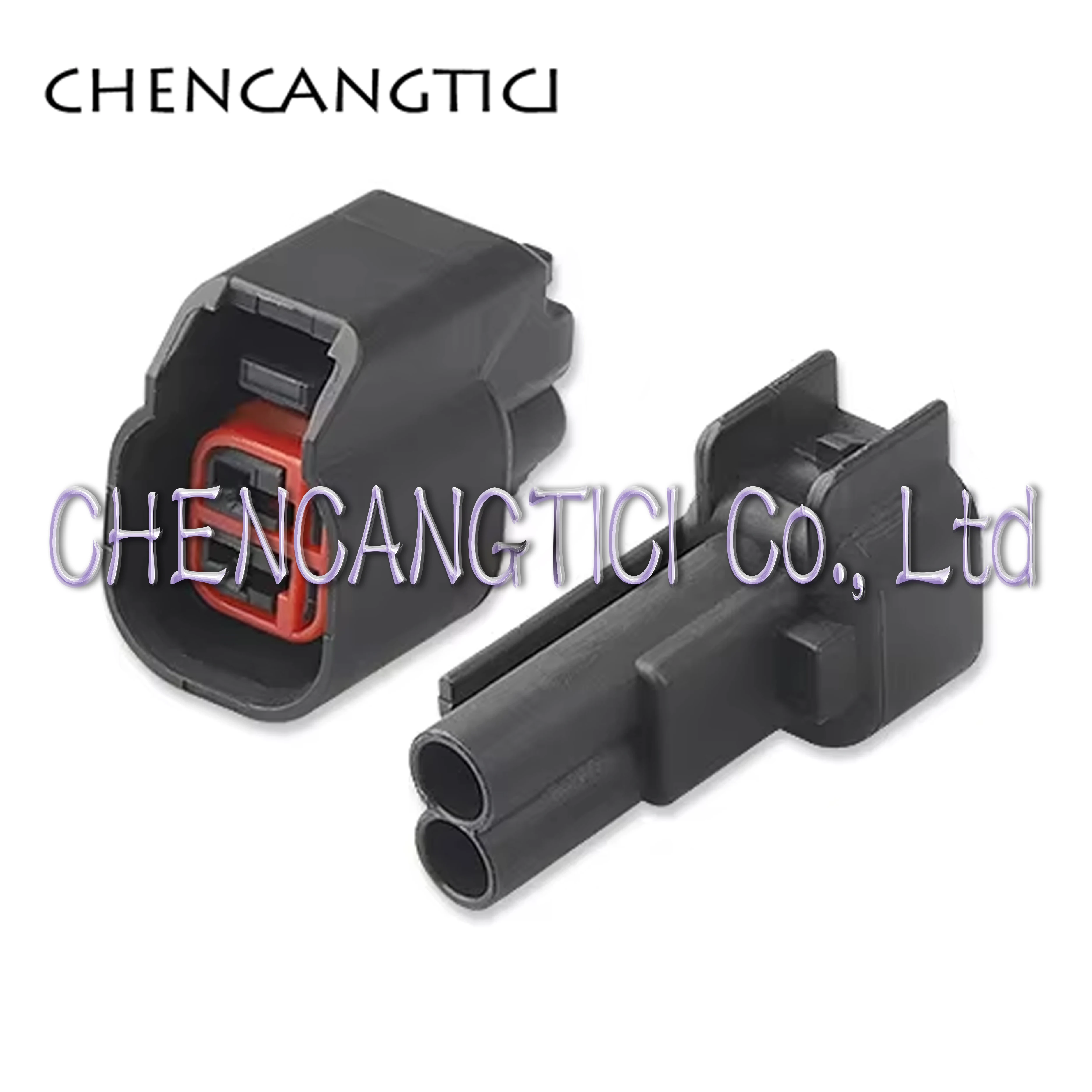 

1 Set 2 Pin Auto Waterproof Fuel Injector Nozzle Connector Methanol Male Female Plug For Ford Chevrolet 7283-5967-30