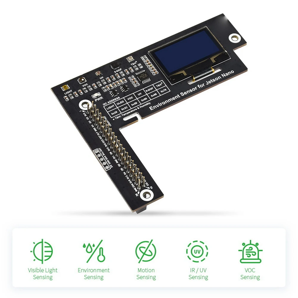 Capteur environnemental pour Jetson Charactermodelwper, 6 000 cartes, interface de communication I2C, spécial