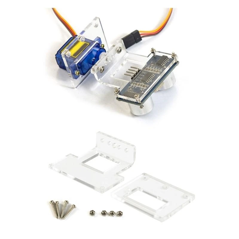  SG90 MicroServo Bracket Clear Acrylic Stands for Vehicle Models