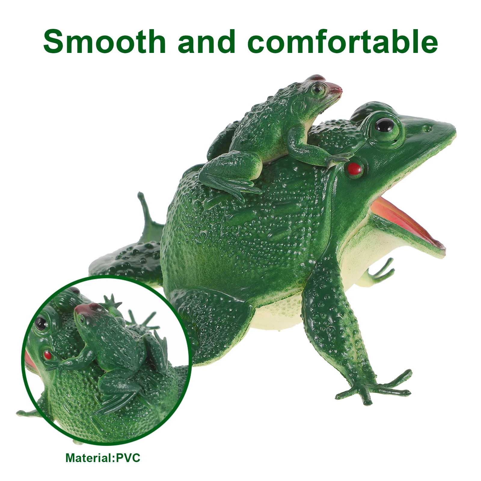 1 قطعة حمام الضفدع الواقعي ضغط الصوت متعة للأطفال الصغار التنسيق بين اليد والعين العائمة وقت الاستحمام لعب لعبة الاستحمام