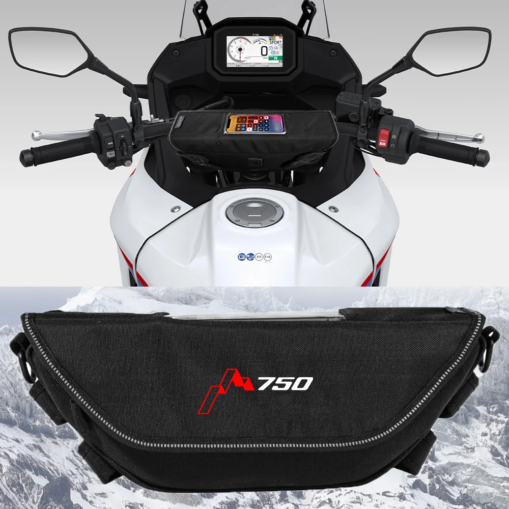 

Motorcycle accessoryWaterproof And Dustproof Handlebar Storage Bag For HONDA XL750 TRANSALP750 TRANSALP 750 XL 750