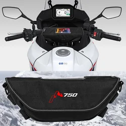 Motorcycle accessoryWaterproof And Dustproof Handlebar Storage Bag  For HONDA XL750 TRANSALP750 TRANSALP 750 XL 750