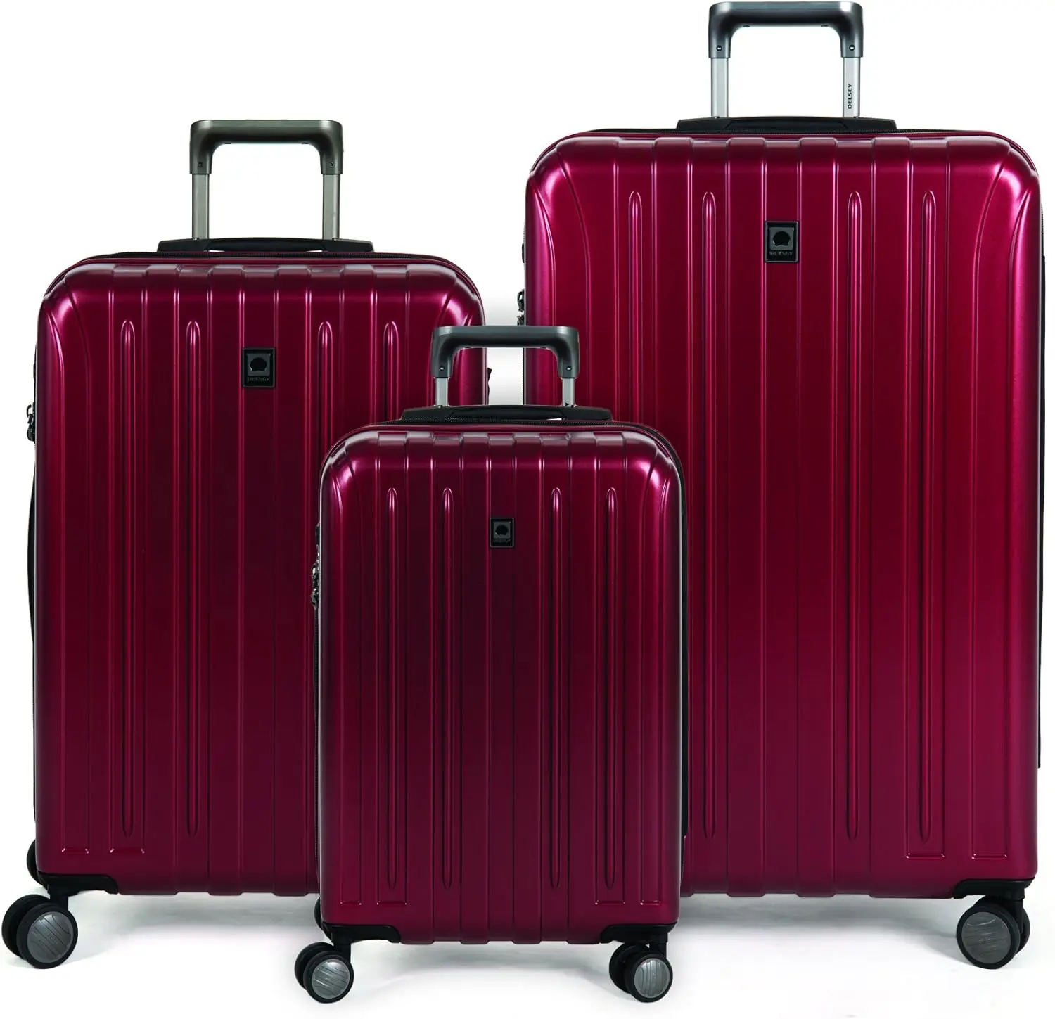 Delsey Luggage Titanium 3 Piece Set (21