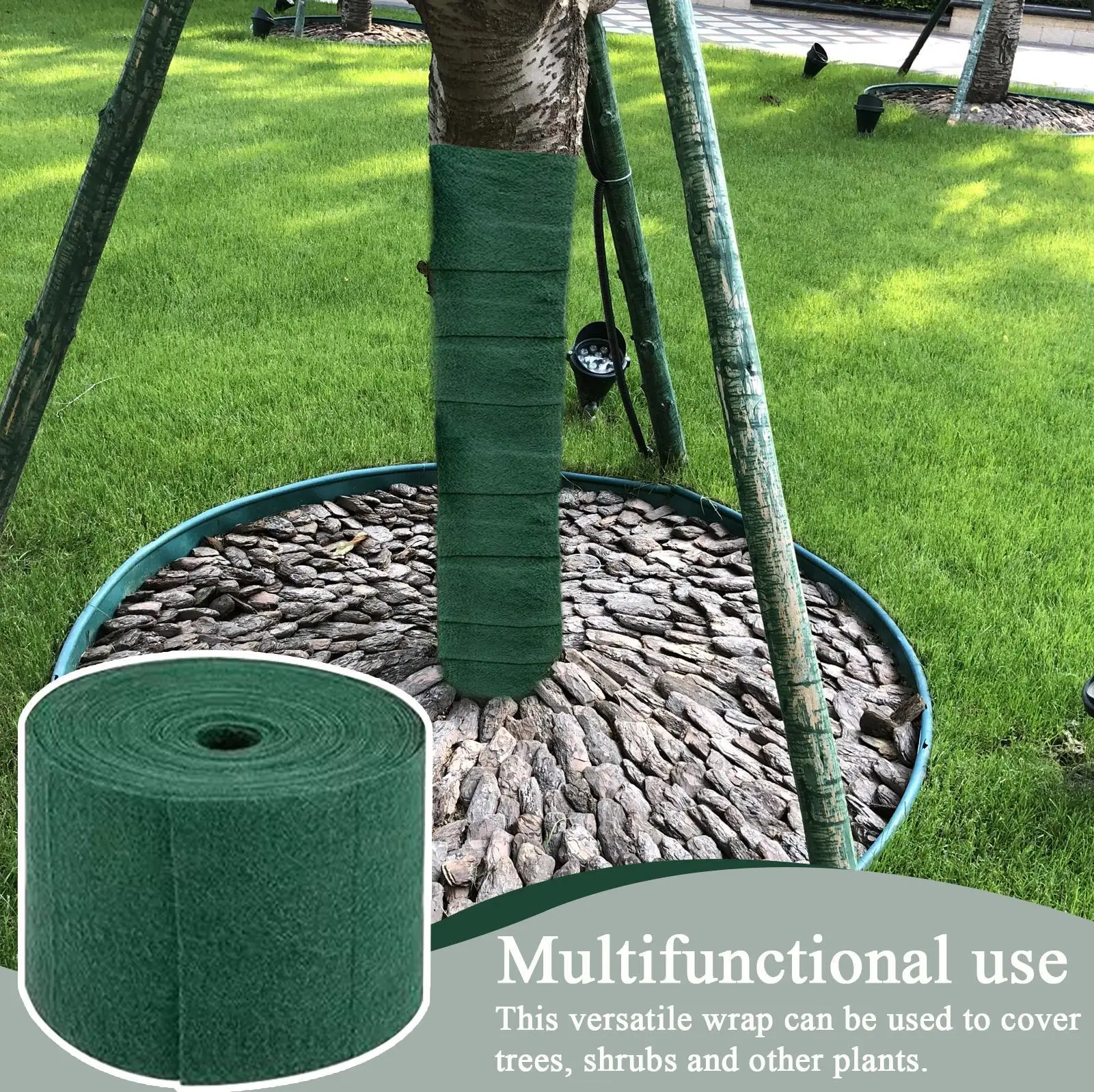 

Tree Wraps To Protect Bark 65.61ft Heavy Duty Freeze Proof Guard Tree Bark Protector for Winter Frost Outdoor Deer Garden Fruit