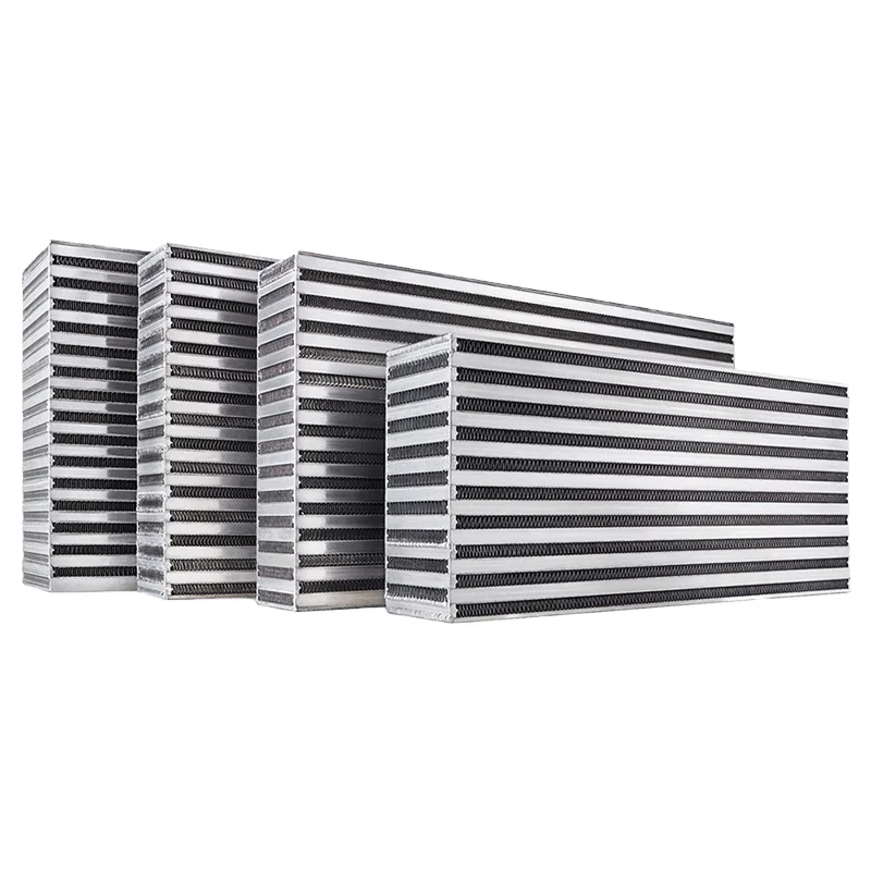 Radiator intercooler core plate fin core aluminum hot sale new aluminum radiator cooler heat exchanger core