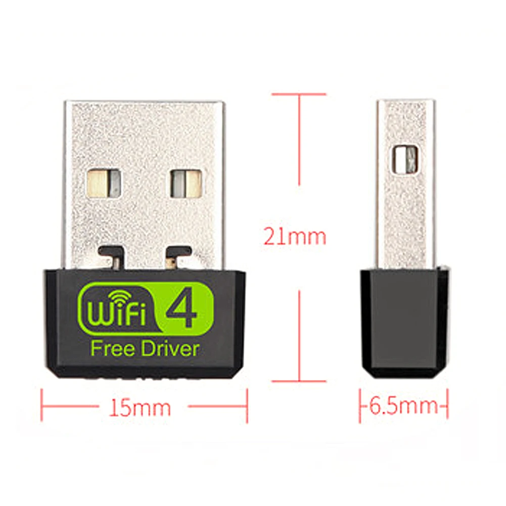 USB 2.0 PC WiFi Adapter 150M USB Wireless Network Card 802.11n/g/b LAN Wi-fi Receiver For PC Computer For Laptop Desktop