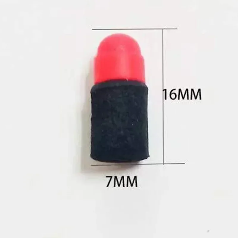 B100pcs 7*1.6mm رغوة إيفا المطاطية الناعمة الهوائية (ليست البلاستيك الصلب) كرات الطلاء Airsoft Shot #4