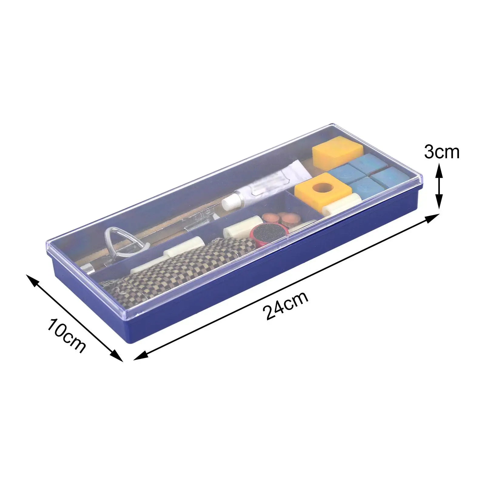 Billard Reparatur Werkzeug Kit Kleber Datei Queue Tipps Zubehör, Reparatur Schleifer,