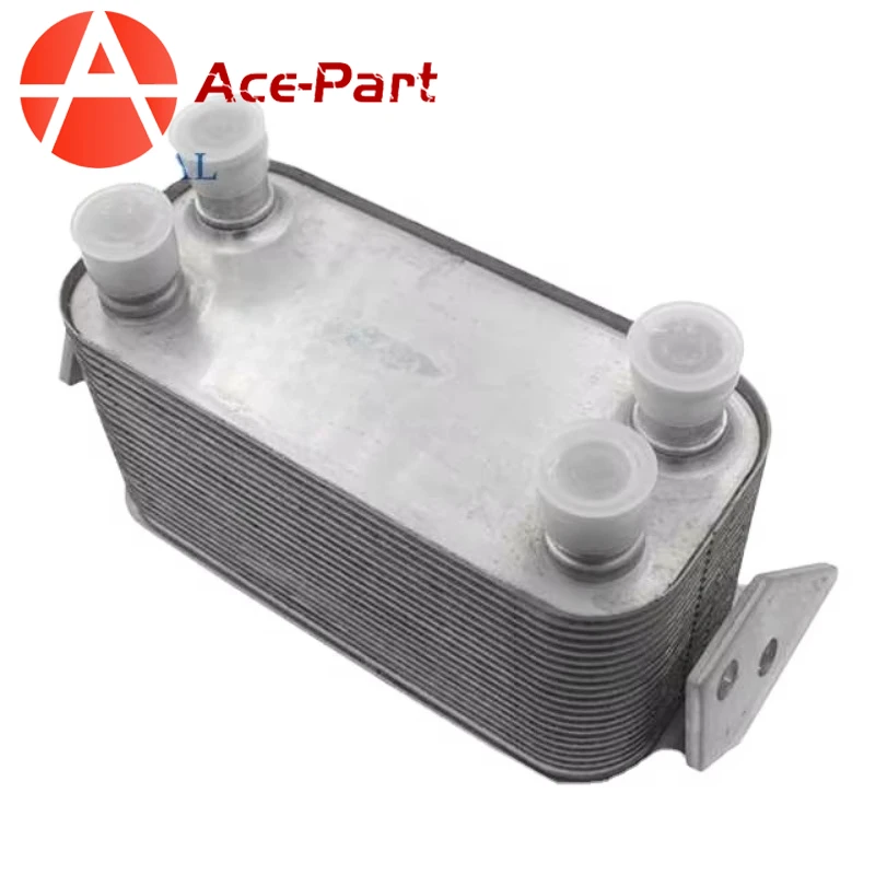 

High Quality Durable Glossy Auto Aluminum Transmission Engine Oil Cooler for LAND ROVERR PBC500051 LR013722 AH327A095AA