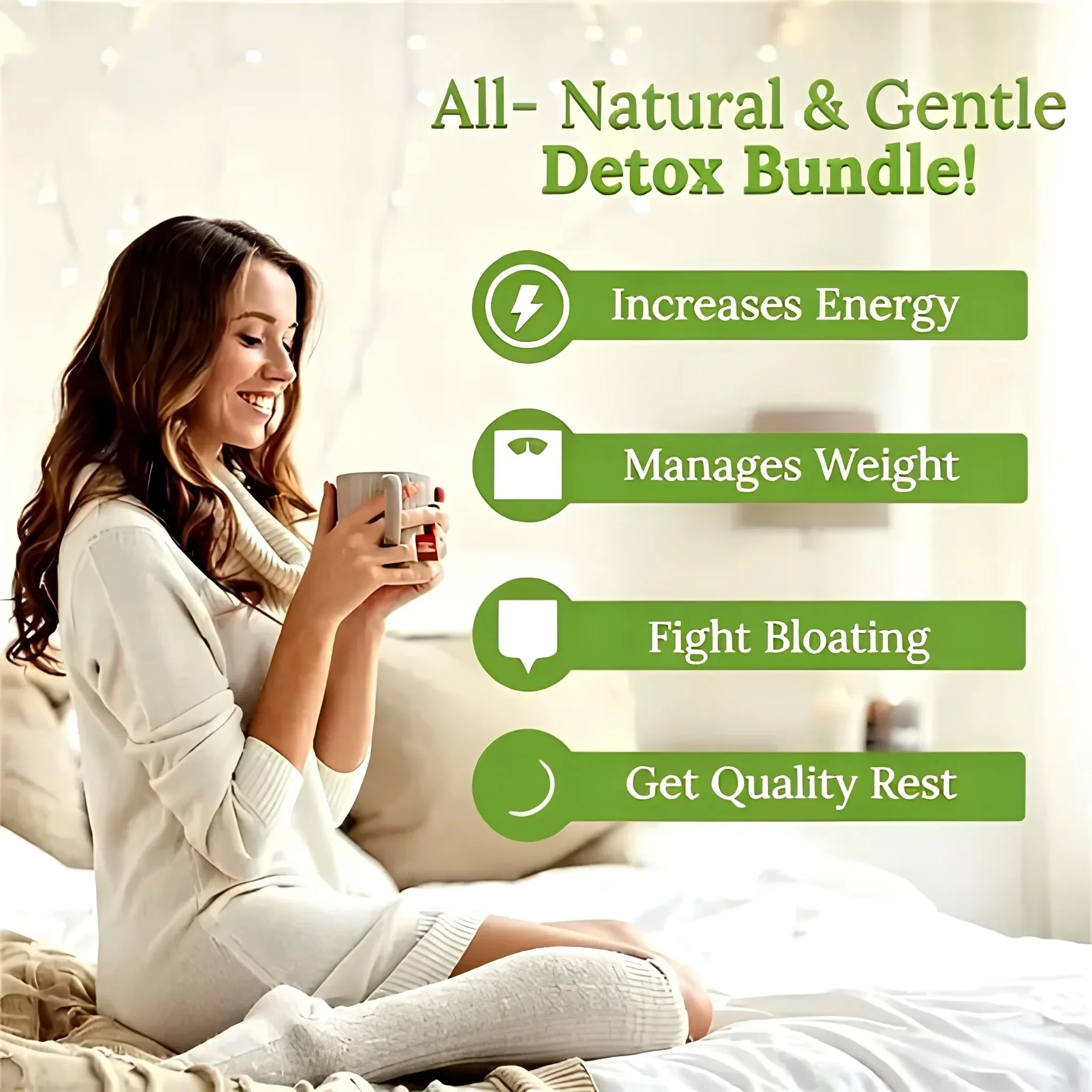 100% Organic Premium 28-Day Detox Tea – Burns Fat, Speeds Metabolism & Revitalizes | Made with Lotus Leaf, Cassia Seed