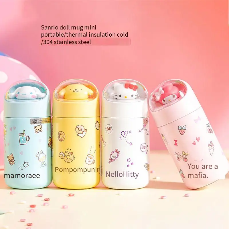 

MINISO знаменитая продукция кружка Sanrio, высокоценная мини-портативная кружка из нержавеющей стали