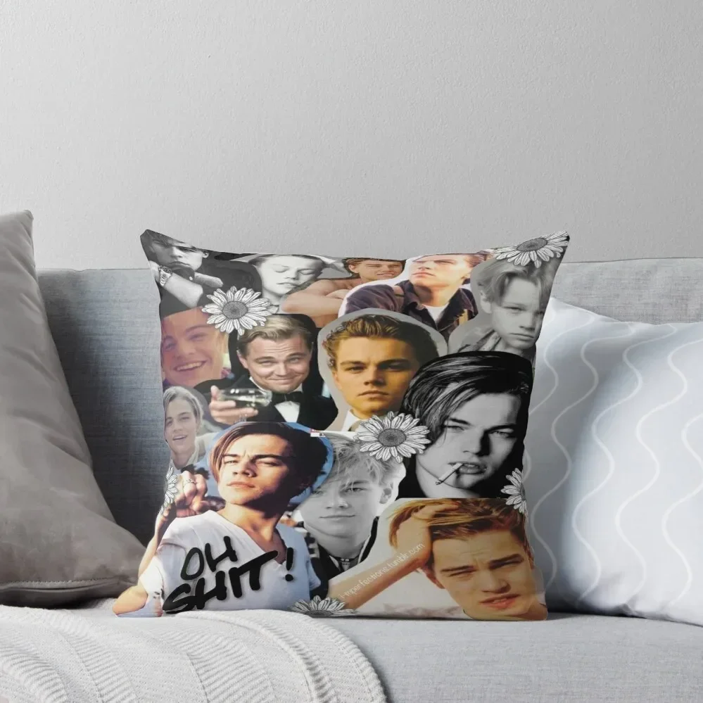 Leonardo DiCaprio Throw Pillow Sofas Covers Decorative Cushion Cover Cushion Cover Luxury Decorative Sofa Cushion Pillow