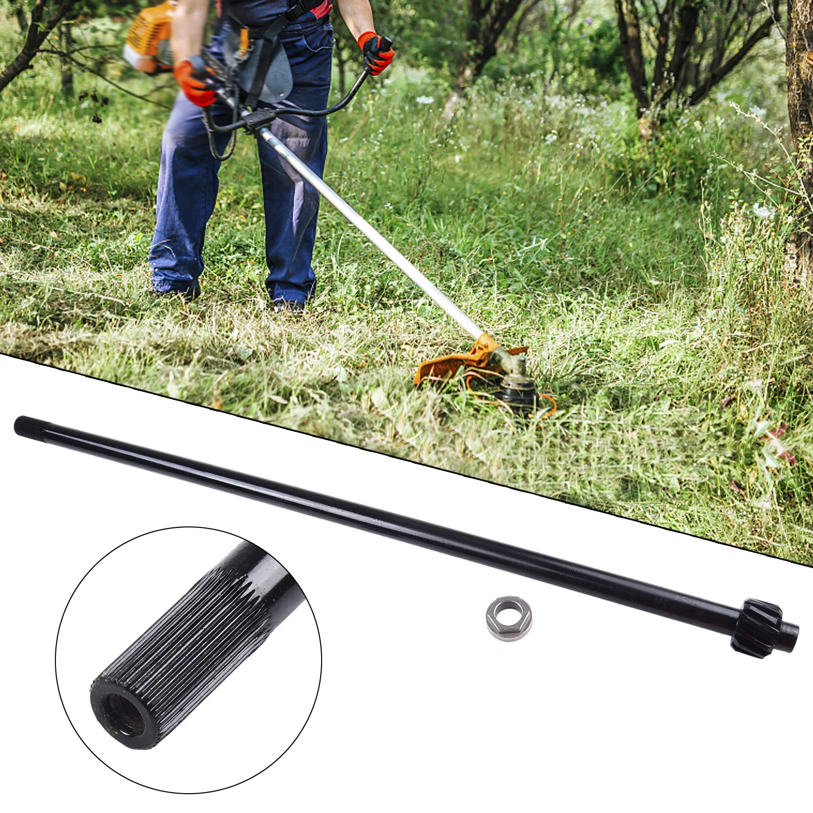 Enhance Your Lawnmowing Experience with This Reliable Replacement Steering Shaft Fits Multiple Models Including 93805078