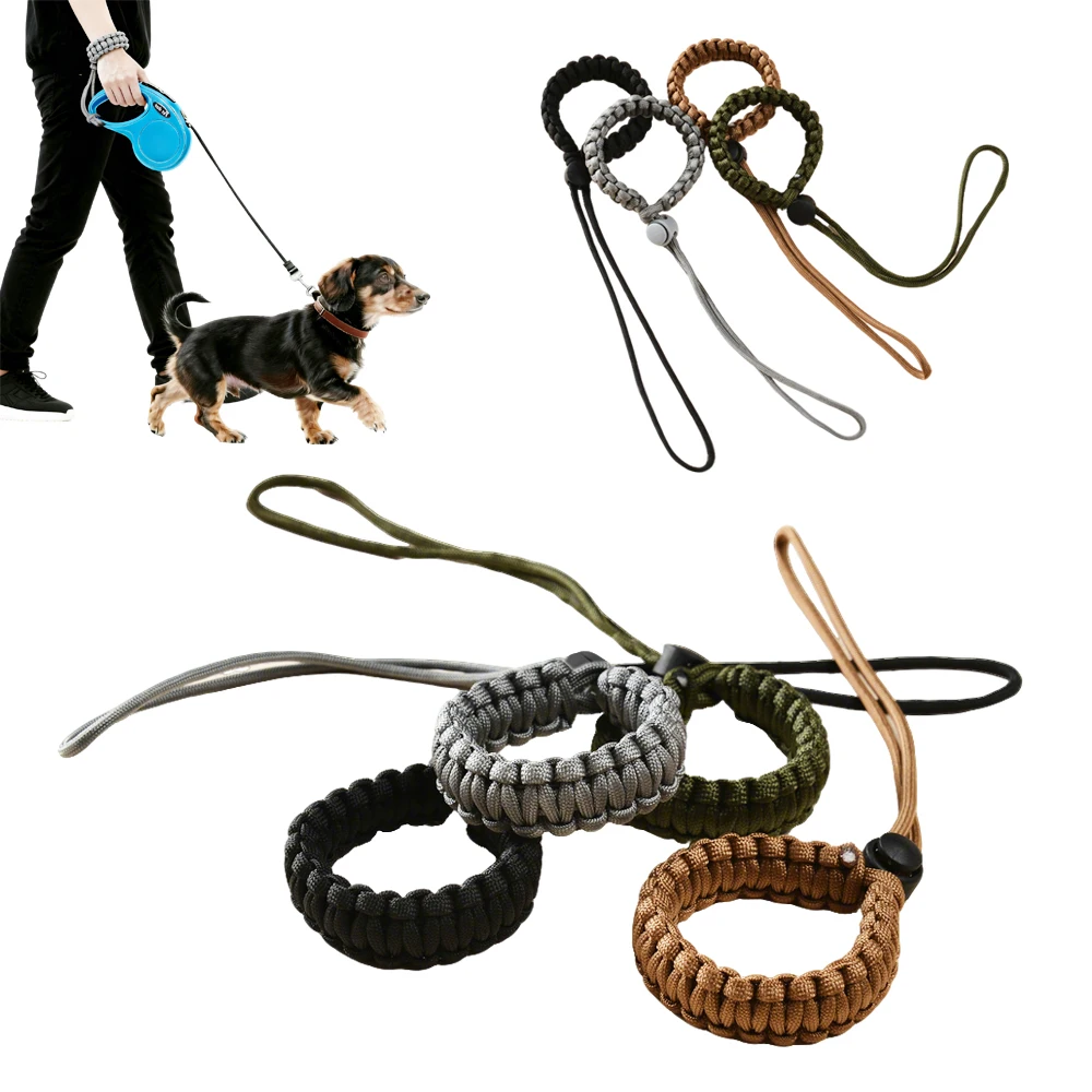 Handfreie verstellbare Handgelenkschlaufe für einziehbare Hundeleine, Outdoor-Walking, Haustier, rutschfeste Sicherheitsgurte, Armband, Welpenzubehör