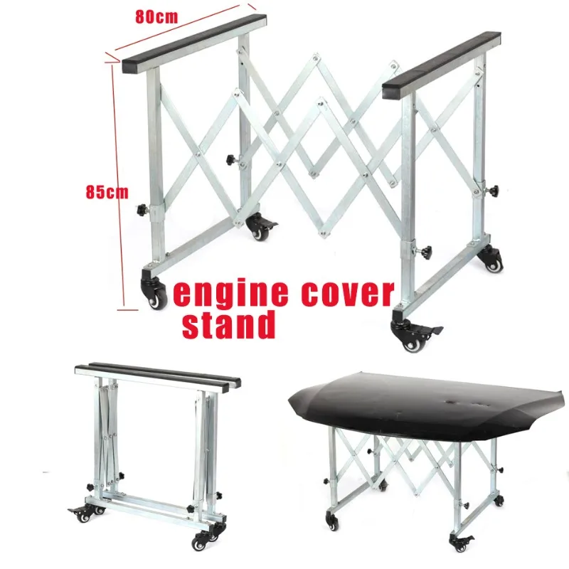 Car depression repair tool paint spray stand, movable sheet metal bracket