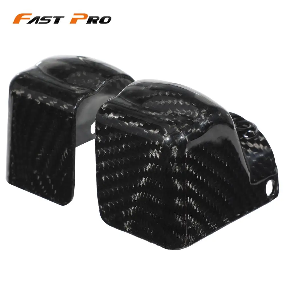 Funparts Shock Absorber Cover Fork Bottom Guard Motorcycle Accessories Carbon Fiber For Surron Lightbee S X Segway X160 X260