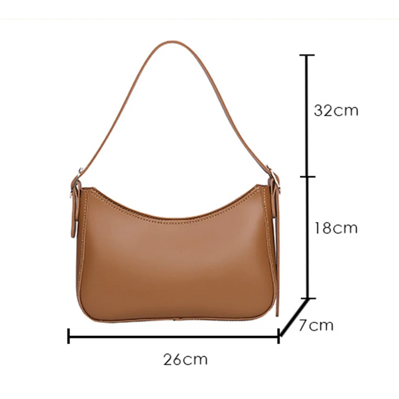 New DIY Leather Handmade Shoulder Underarm Bag Hand Stitching With Accessories Semi-finished Product PU Women Bag Material Set