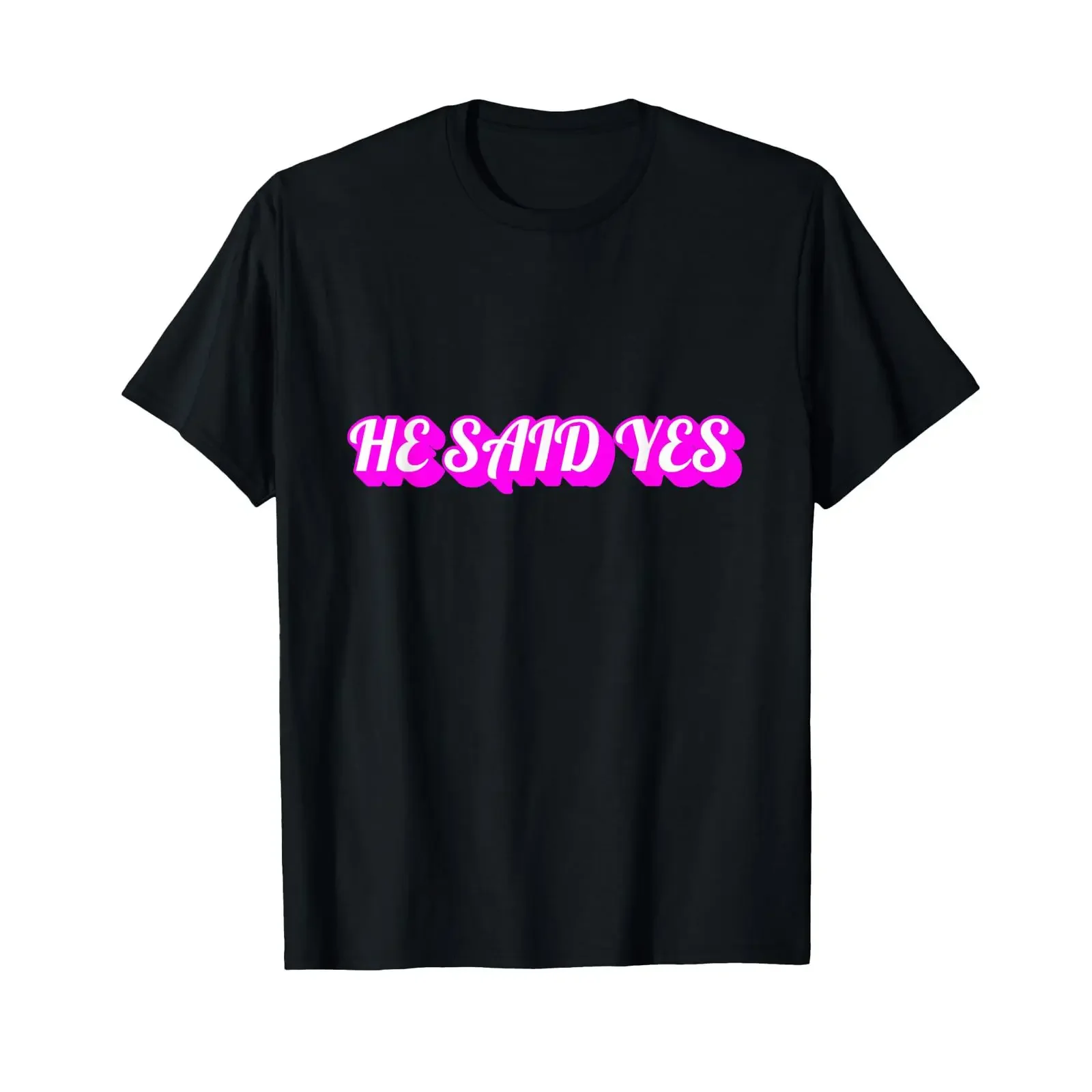 He Said Yes T Shirt Gay Bachelor Groom Wedding Engagement vintage Washed Unisex Breathable Casual Stylish Soft fashion