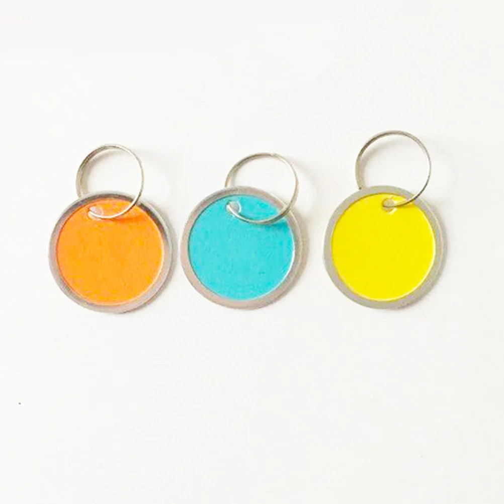 100Pcs Durable Aluminum Round Tags for DIY Jewelry Making Charms Bracelets Necklaces Pendants Bright Shiny DIY Metal Pendants