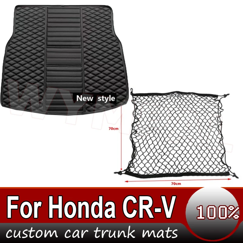 

Non-Slip Bottom Design Car trunk mat For Honda CR-V 2012 2013 2014 2015 2016 2017 PU Leather effectively block dirt