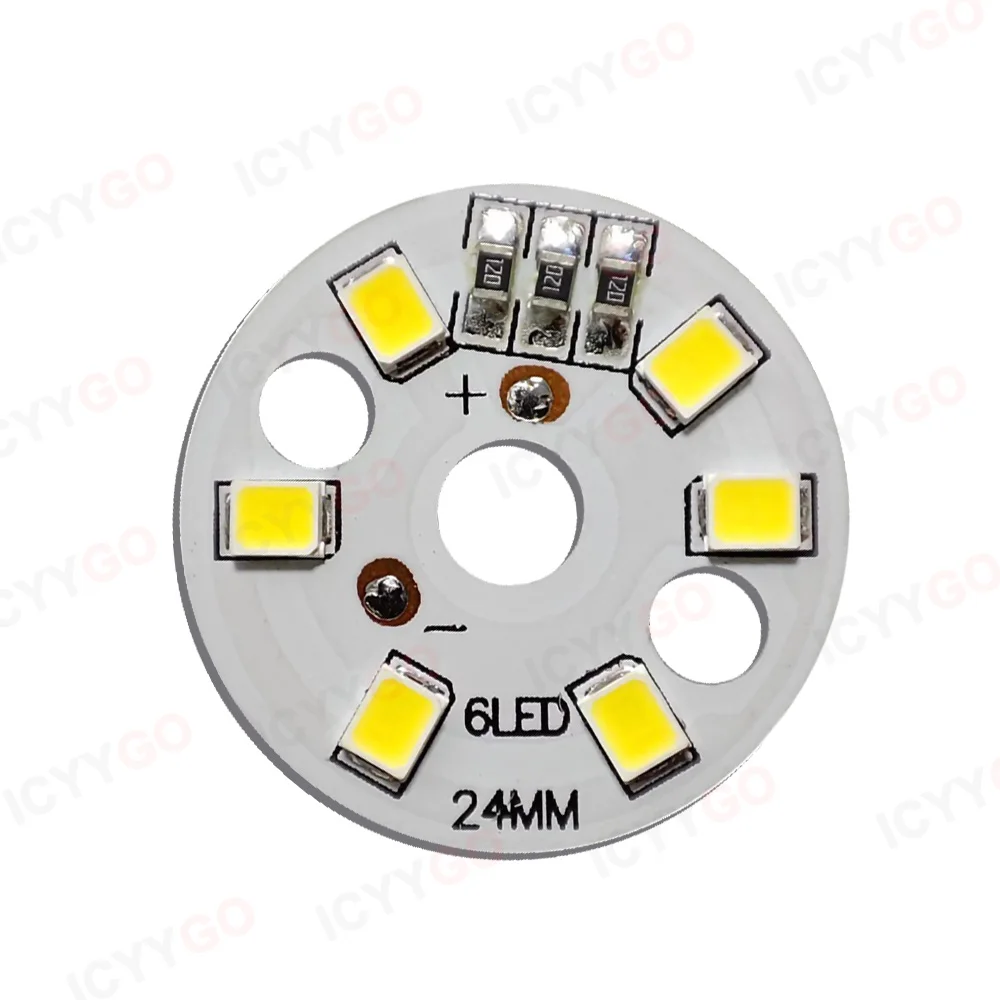 24mm lâmpada de madeira faia luz noturna 5v placa de luz branca luz quente led chip de luz 5v baixa tensão dc moldura de foto placa de fonte de luz