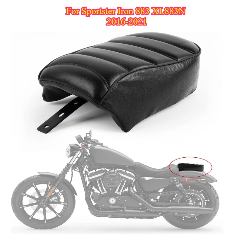 

Аксессуары для мотоциклов, подушка для заднего пассажирского сиденья для Harley Sportster Iron 883 XL883N 2016 2017 2018 2019 2020 2021 2022