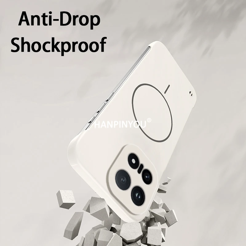 حافظة صلبة فاخرة رفيعة للغاية بدون إطار لهاتف vivo iQOO 15 13 12 Pro صديقة للبشرة واقي مغناطيسي غير لامع غطاء مقاوم للصدمات #4