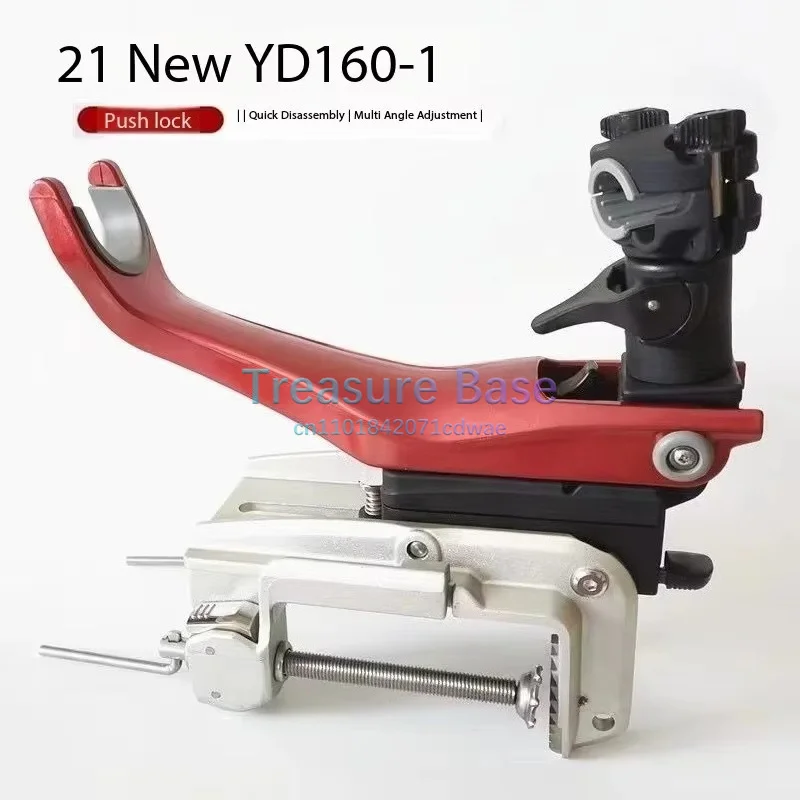 **Multi-angle Fishing Rod Bracket Holder, Metal Base Pole Support, Sea Fishing Rod Rest Tackle Tool