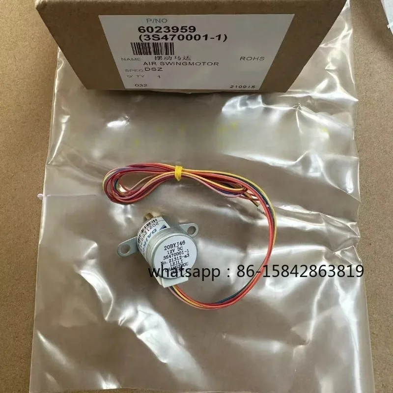

Daikin FTXP33 20BYJ46 12V DC Air Conditioner Wind Deflector Swing Stepper Motor 3S470001-1