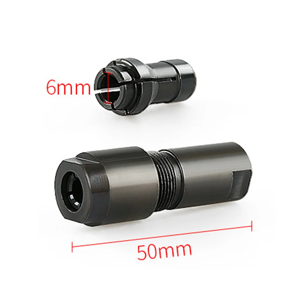 Amoladora angular de 2 piezas, convertidor modificado duradero de 3/6mm, adaptador modificado, herramienta de carpintería de Rosca M10 fácil de instalar