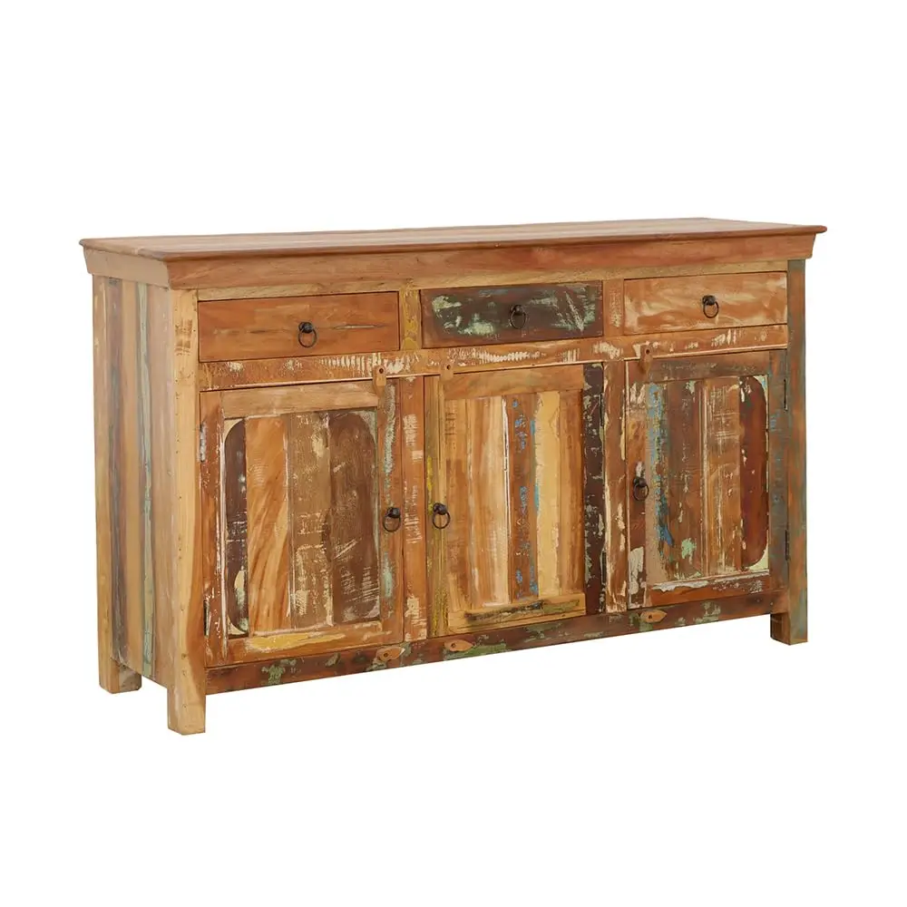 Coaster Harper 60-Inch Accent Cabinet with Storage, Reclaimed Wood 950367