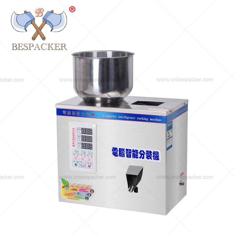 Hot Sale Food Tea Powder Tablet Beans Spice Automatic Digital Control Bag Particle Grain Weighting Packaging Filling Machine