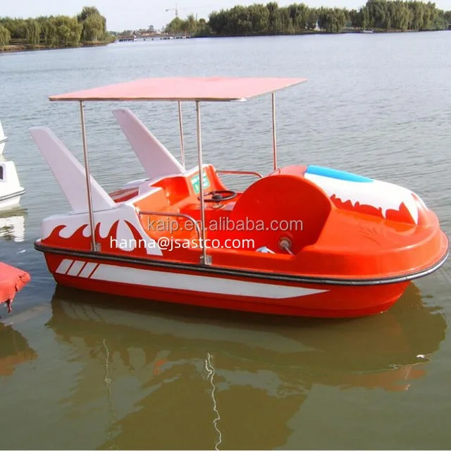 Pédalo design populaire 2 places, vélo aquatique pour fitness, parcs et lacs, avec auvent, propulsion à pédale, USA EUR