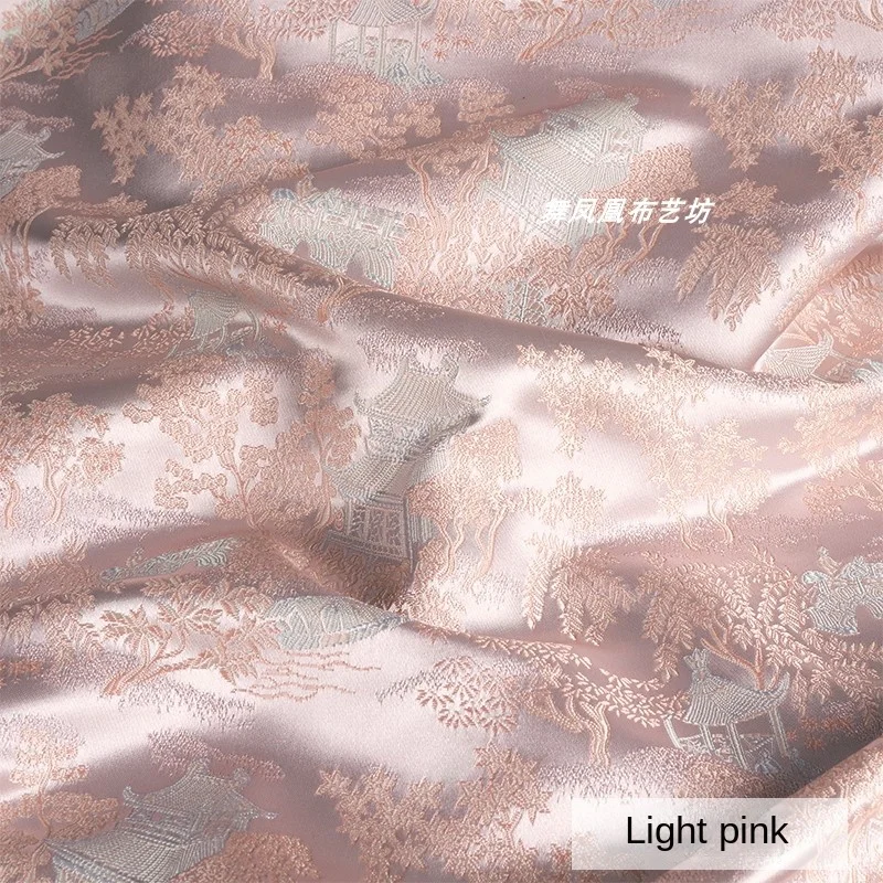 Brocade Fabric Jacquard Song Brocade Vest Apparel Sewing Fabric Wholesale Cloth for By The Meter Diy Material