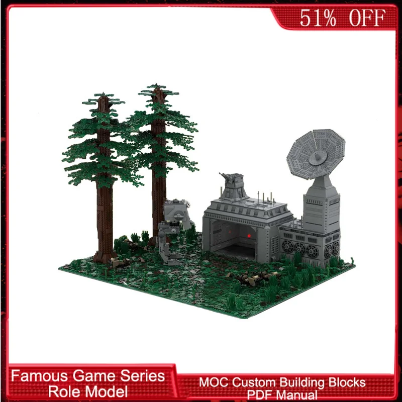 5861 PCS Construction Wilds-FrontierBase MOC Customize Modular Building Block Popular Design Simple DIY Boys Toy Christmas Gift