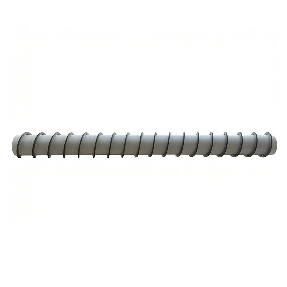 Customized Spiral Screw Conveyor Parts Auger Stainless Steel Alloy Steel Work-Hardening Nitriding Treatment Machining Center