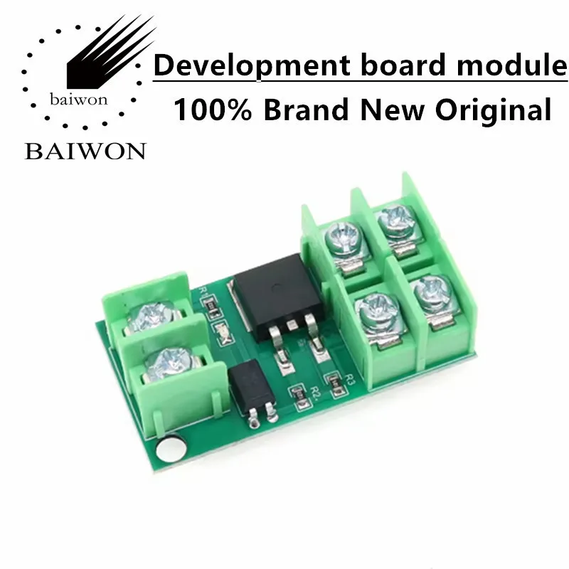 Panneau de commande de commutateur de déclenchement d'impulsion électronique DC 5V-36V, pilote de Module à effet de champ MOS FET pour pompe à moteur LED