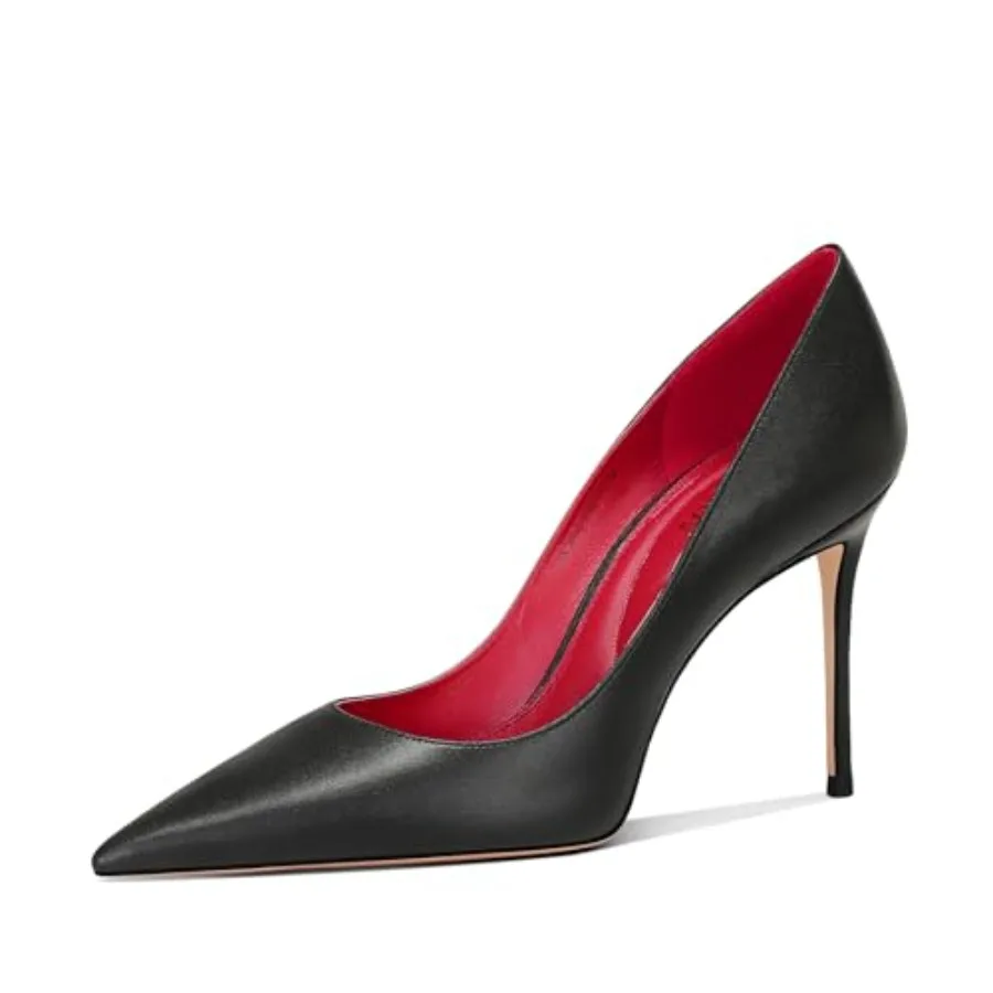 

Women's High Heel Pumps Elegant Stiletto Heels with Cushioned Insole for Party and Office Comfortable Slip-On Design Ideal for