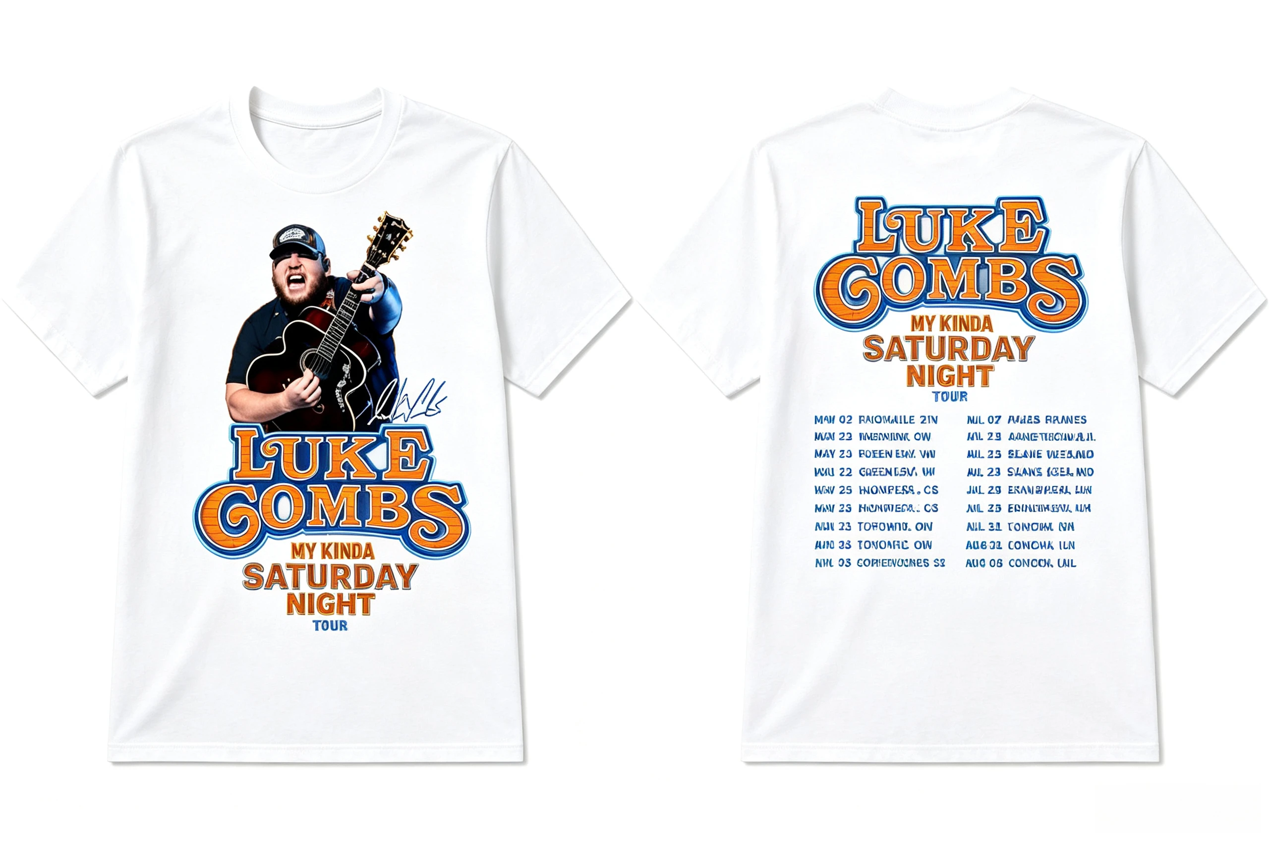 Luke Combs My Kinda Saturday N - Summer Clothing Uk ulasan dan harga