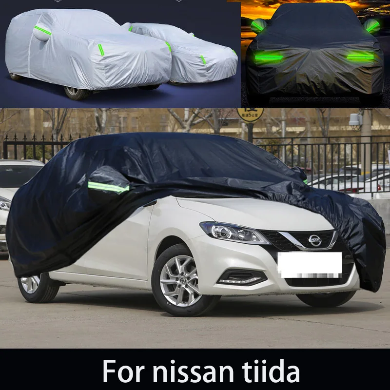 

For nissan tiida auto anti snow, anti freezing, anti dust, anti peeling paint, and anti rainwater.car cover protection