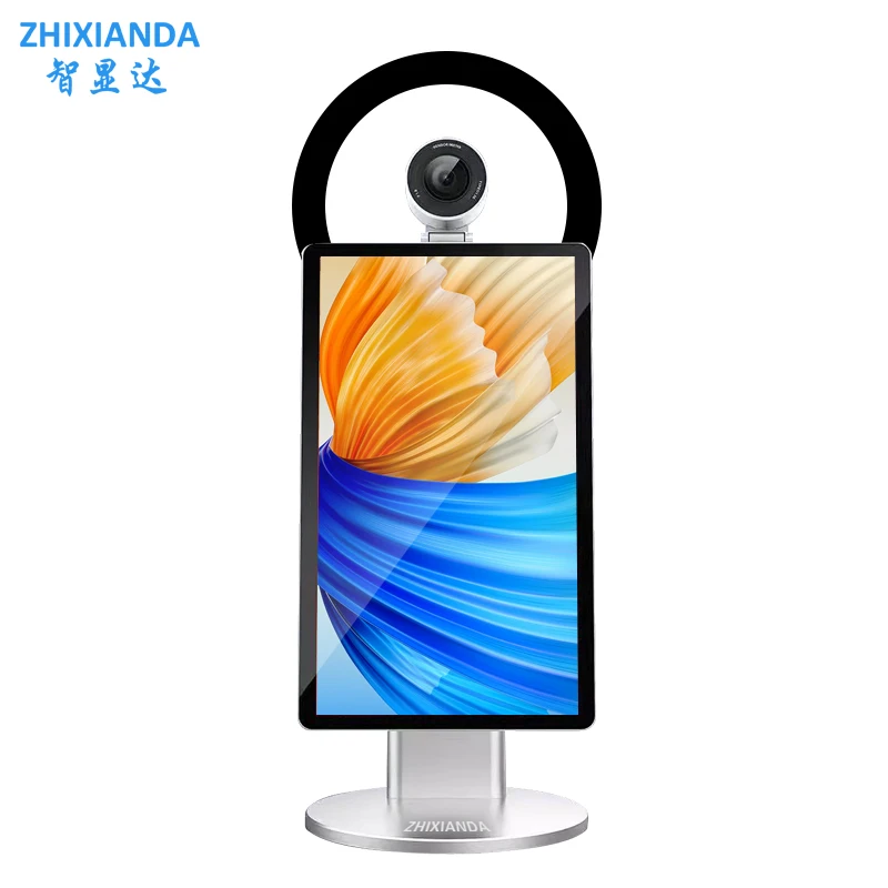 

New 15.6 inch Desktop Live Broadcast Equipment Lcd Touch Screen Smart Video Tiktok Live Streaming Screen All In One Machine