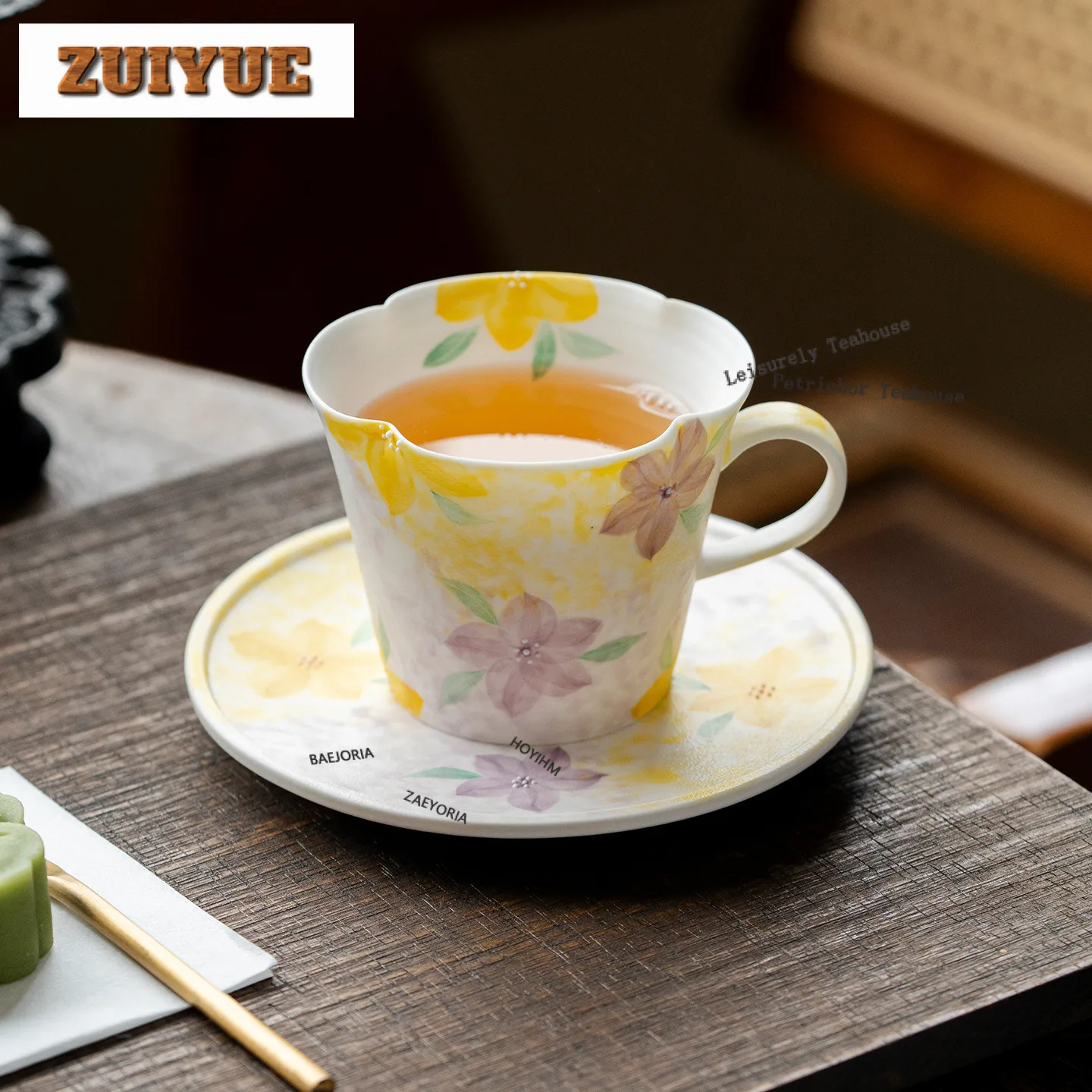 tasse-a-cafe-florale-peinte-a-la-main-de-140-ml-avec-soucoupe-tasse-a-latte-tasse-a-cereales-tasse-a-the-de-l'apres-midi-bouteille-a-vin-bouteille-a-biere-kit-tasse-et-soucoupe-pour-cafes-et-artisanat