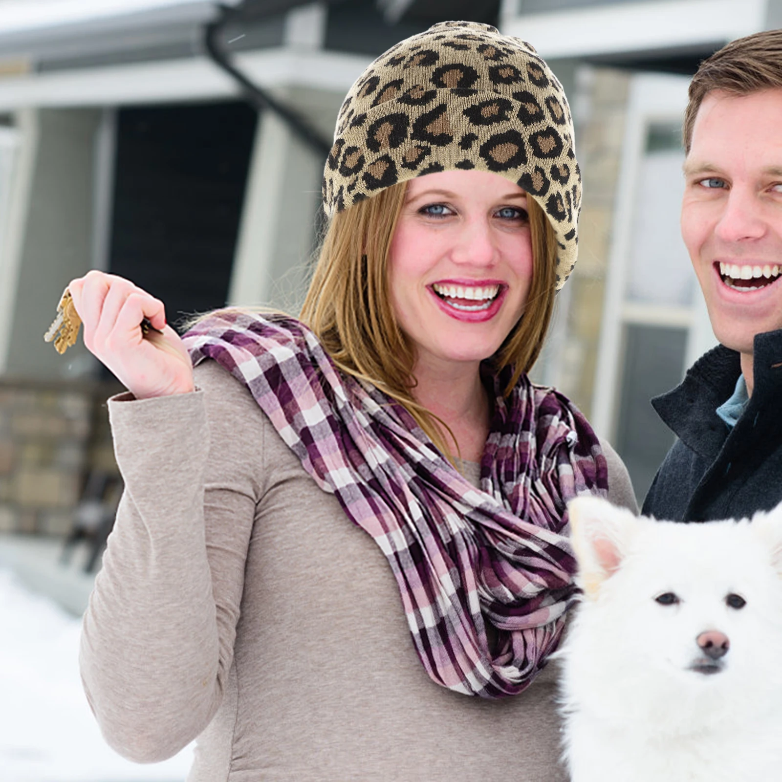 

Women Beanie Cap Fashion Stretchy Knit Beanie For Winter Knit Hat Autumn Warm Hat Winter Beanies For Women