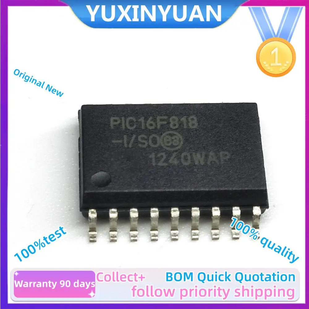 1PCS  PIC16F627A-I/SO  628A   818  54-I/SO  SOP18  IN STOCK 100%test