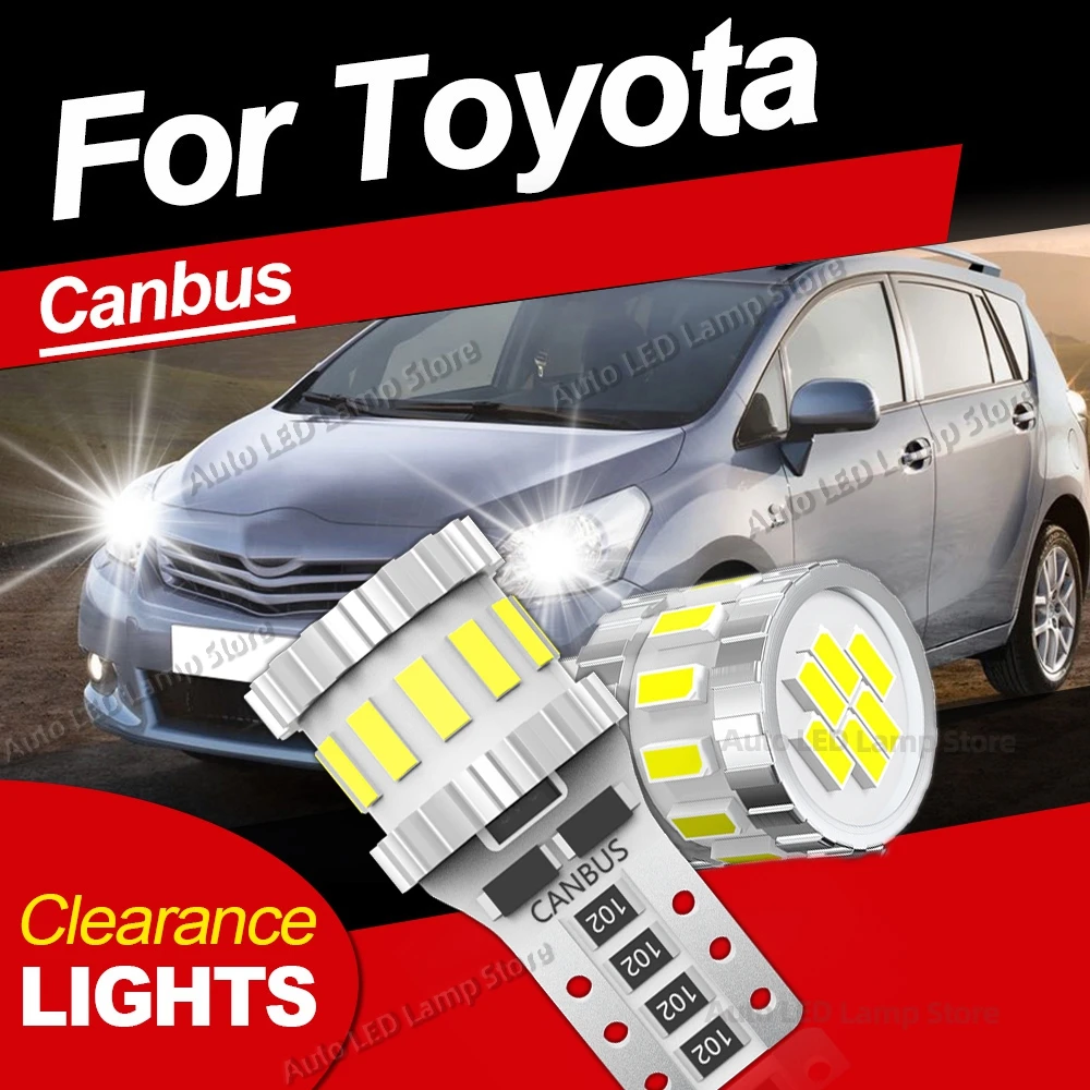 2Pcs T10 For Toyota…