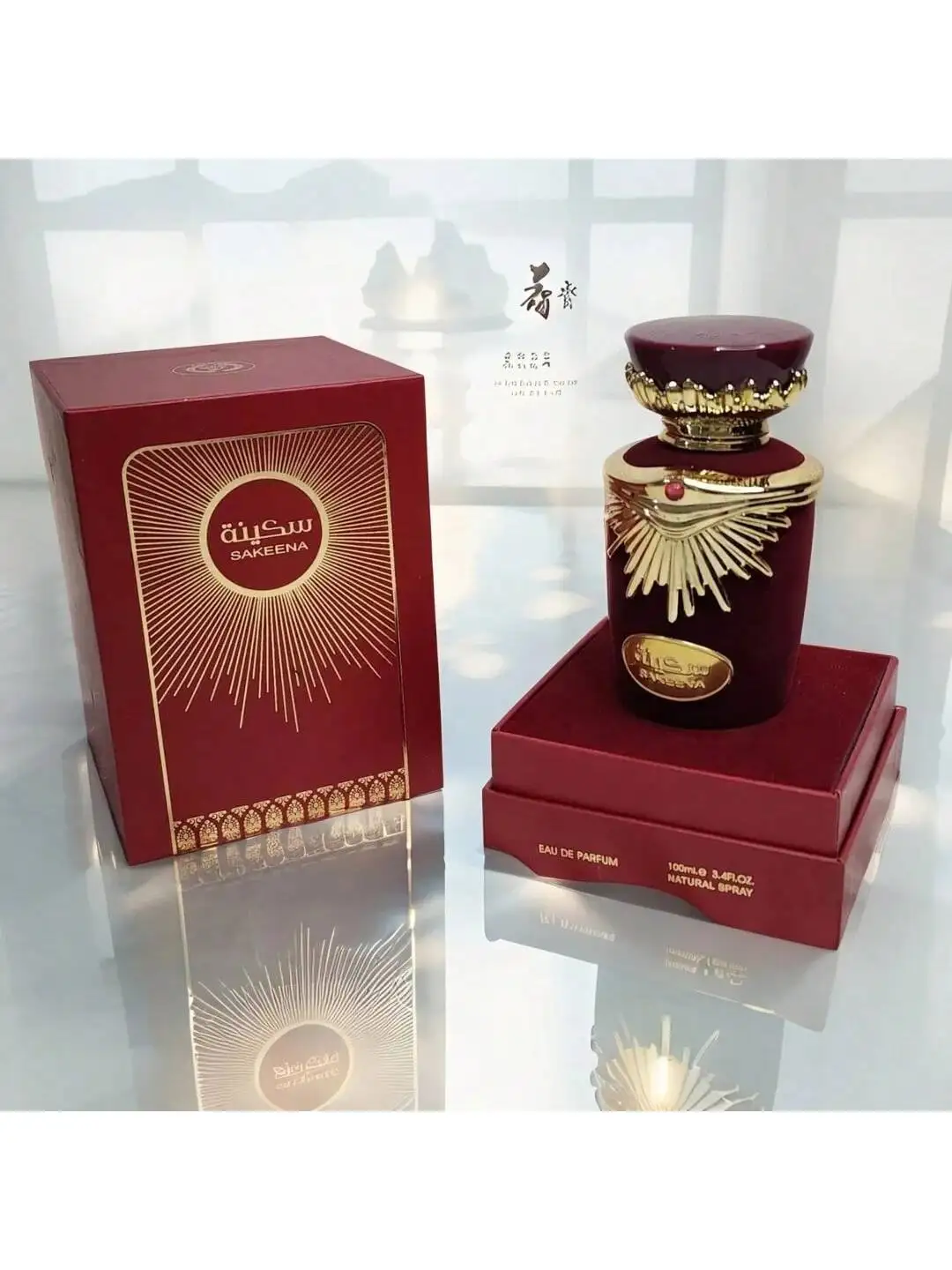 Ttafa Haya от Ttafa Унисекс Роза, Шампанское, Ванильная Орхидея, Гардения, Сандаловое дерево Спрей для парфюмерии 3,4 унции