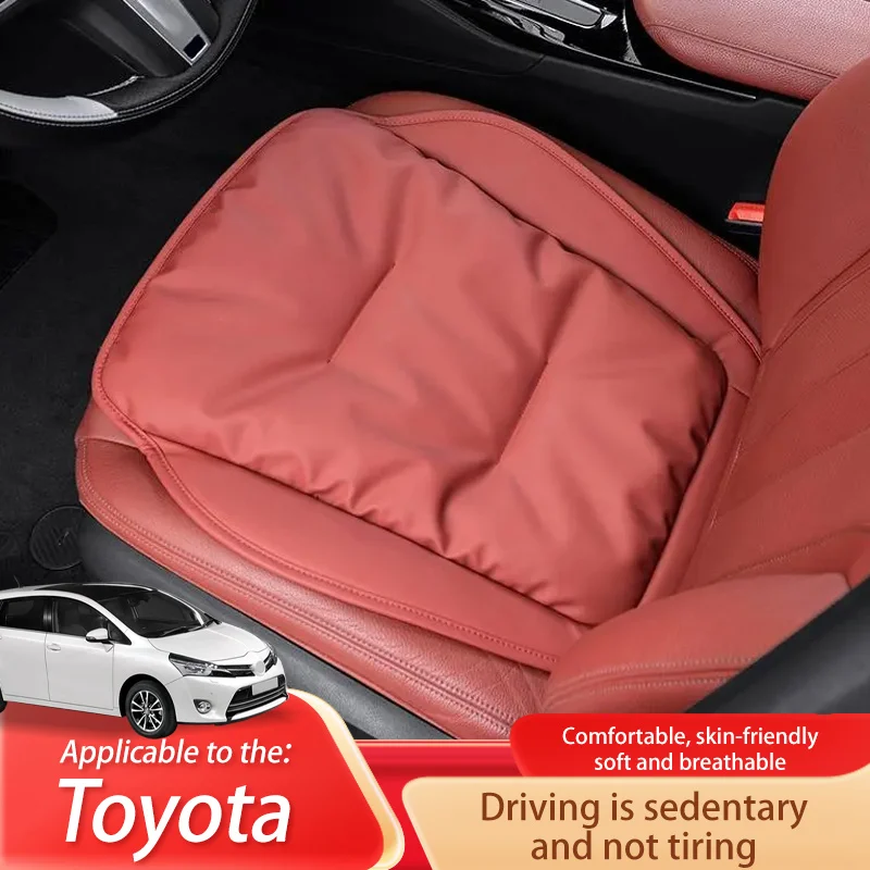 

Car Seat Cushion Luxury Leather Support Pad High Rebound Sponge Seat Cover For Toyota Verso