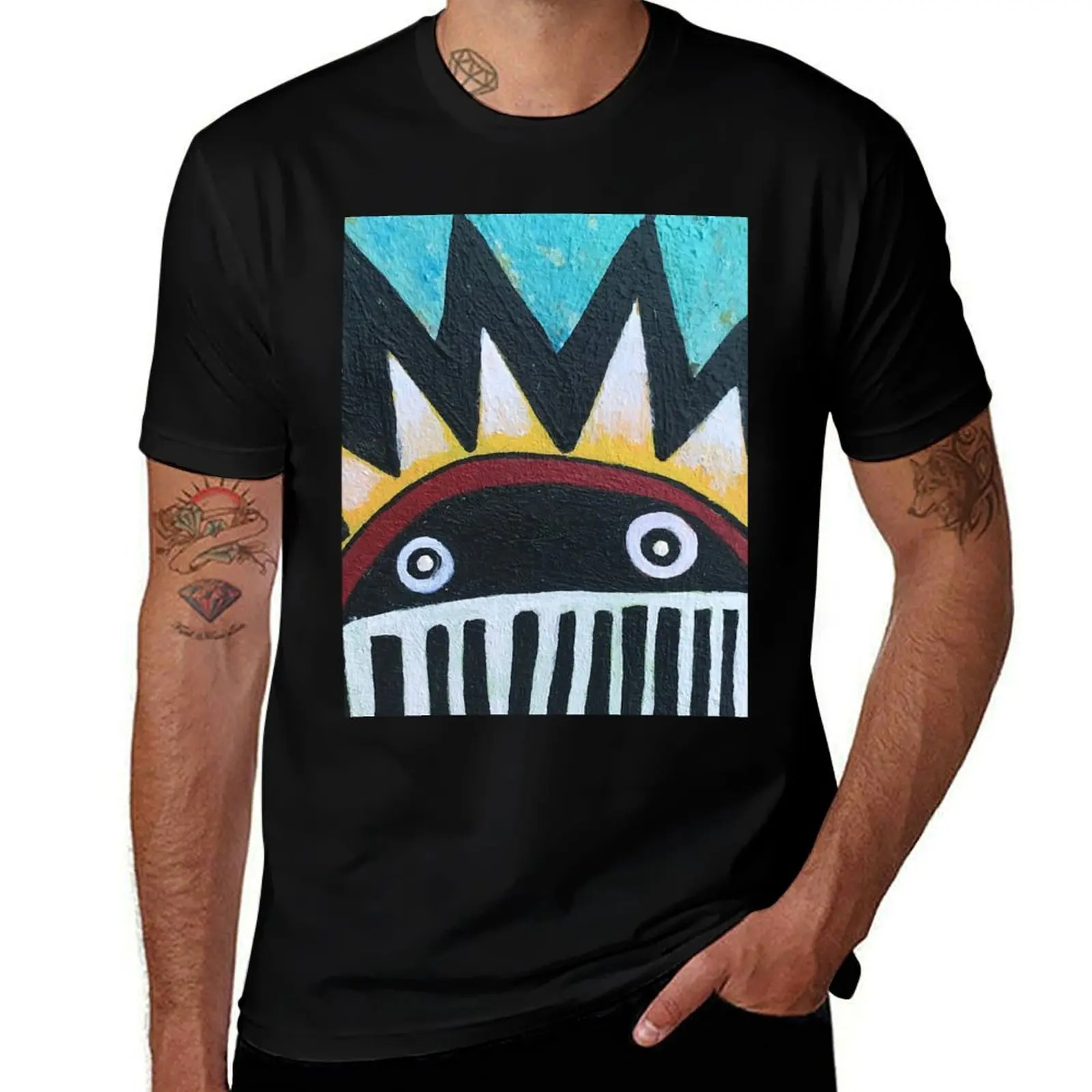 Boognish on Turquoise T-Shirt Halloween Theme T-Shirt