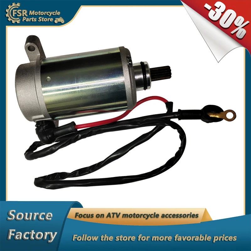 

JIANSHE ATV starter motor Original 9T Fits JS400 Mountain Lion F3-D60000-0 Quad parts