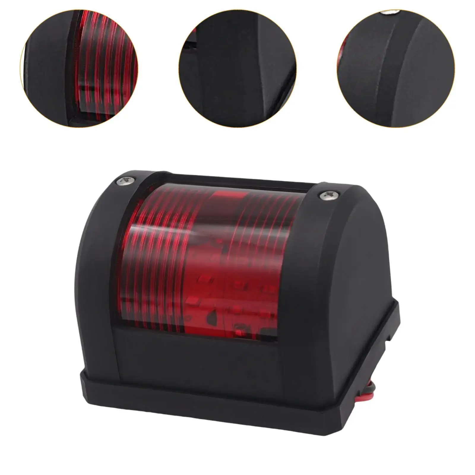 Signal Navigation Light Convenient Installation 112.5° Replacement DC 12V to